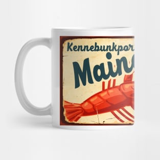 Kennebunkport Maine Lobster New England Acadia National Park Mug